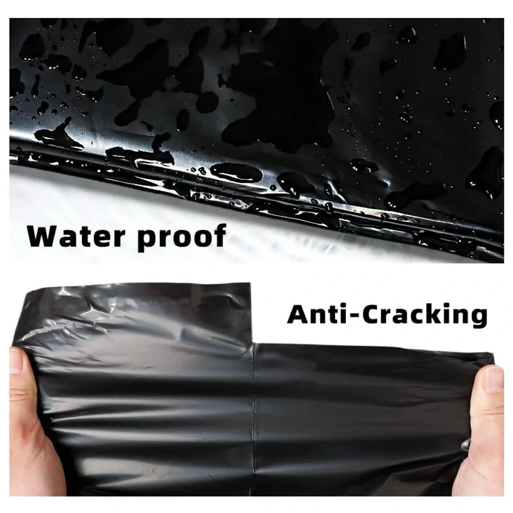 Set of 20 12x15.5 Black and White Poly Mailers